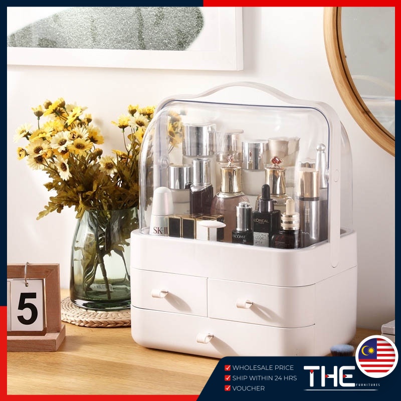 Double Sided Opening Make Up Storage Box