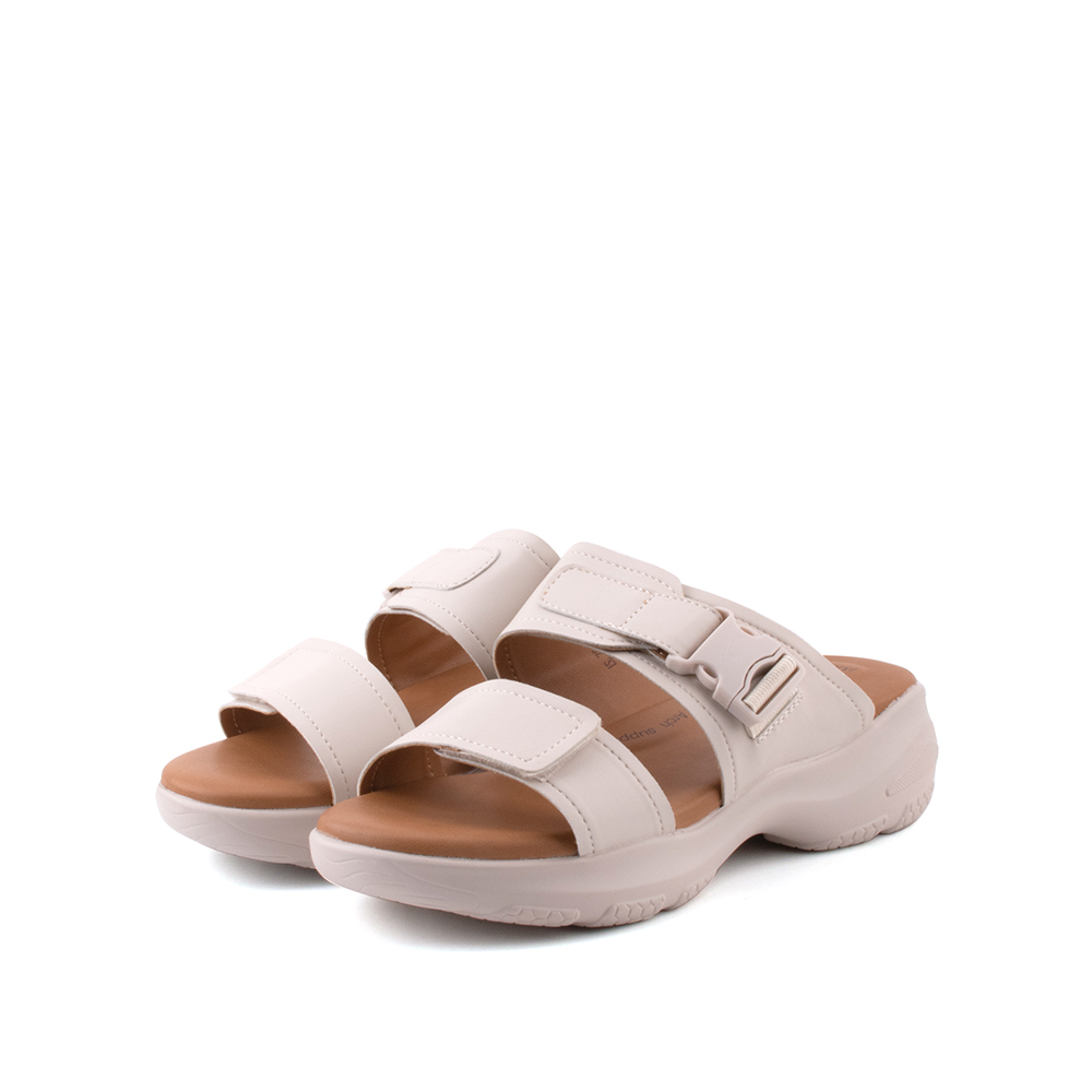 Camel active Women Beige Sheryl Buckle Sandals