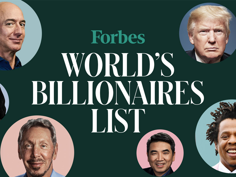 福布斯2020年億萬富豪榜 中國內地上榜人數最多
