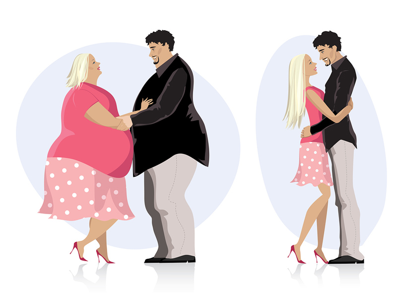 談戀愛真的會肥胖,越恩愛越肥胖 談戀愛真的會肥胖,越恩愛越肥胖