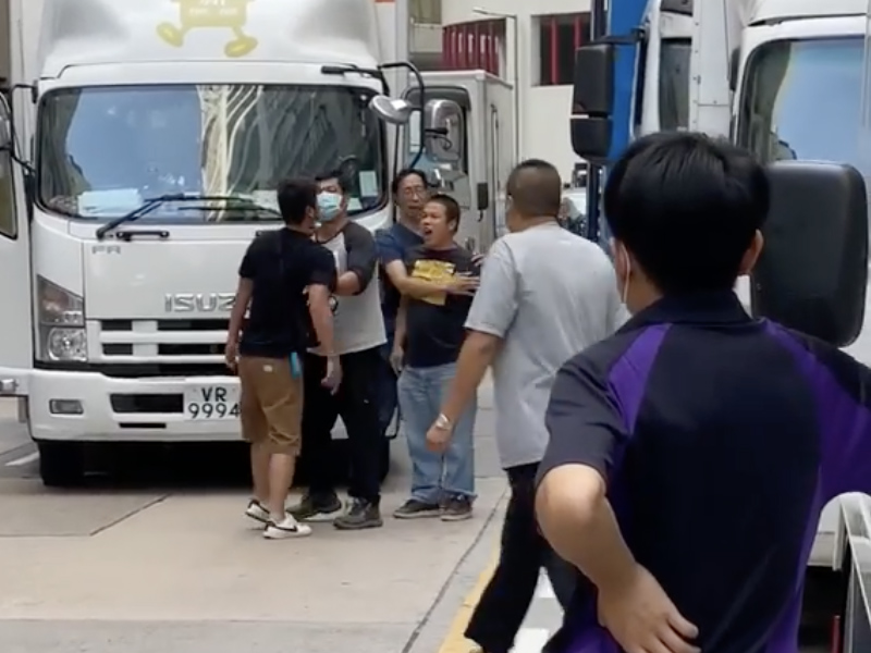 白田壩街貨車司機 詠春黐手