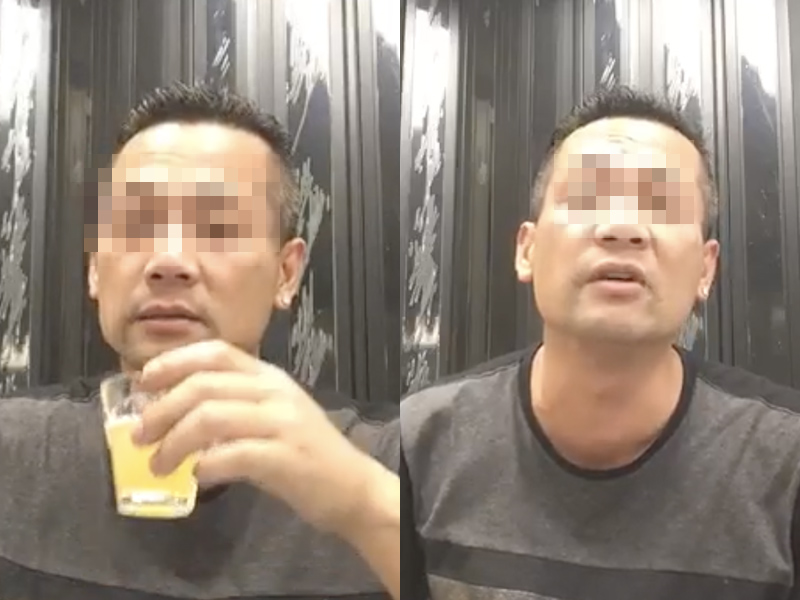 直播自稱黑社會 志偉哥被警拘 直播自稱黑社會 志偉哥被警拘