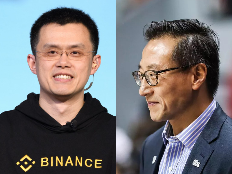 蔡崇信:我喜歡加密貨幣 趙長鵬:我喜歡蔡崇信 蔡崇信:我喜歡加密貨幣 趙長鵬:我喜歡蔡崇信