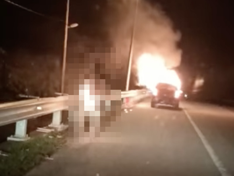 疑女友另結新歡 29歲男飲汽油自焚成火人 (不安) 疑女友另結新歡 29歲男飲汽油自焚成火人 (不安)