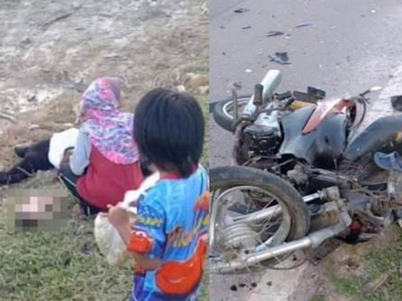 恐怖電單車車禍 懷孕女司機慘死 男嬰破肚而出亡 恐怖電單車車禍 懷孕女司機慘死 男嬰破肚而出亡