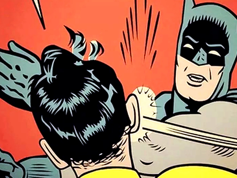 冷知識：蝙蝠俠為何要掌摑羅賓？