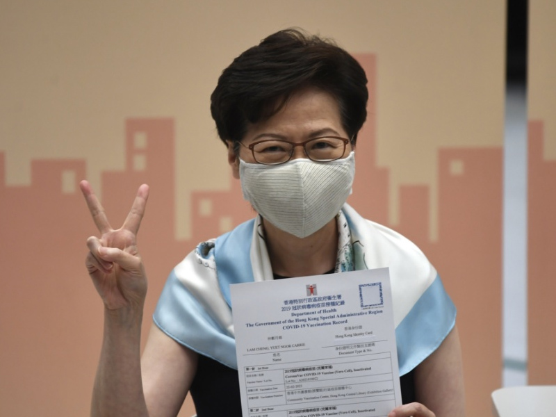 林鄭：很多人在抗疫感到疲憊，但我沒有！