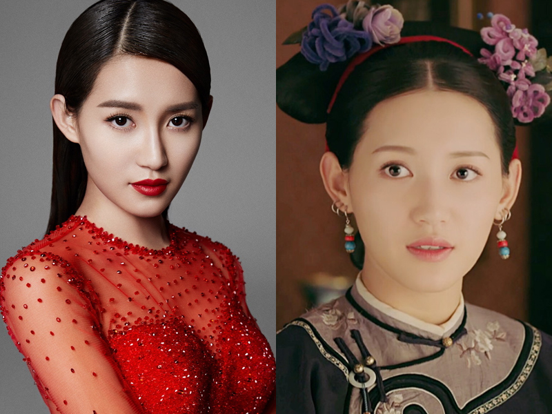 《延禧攻略》對比照片 原來她們都比劇中美! 《延禧攻略》對比照片 原來她們都比劇中美!