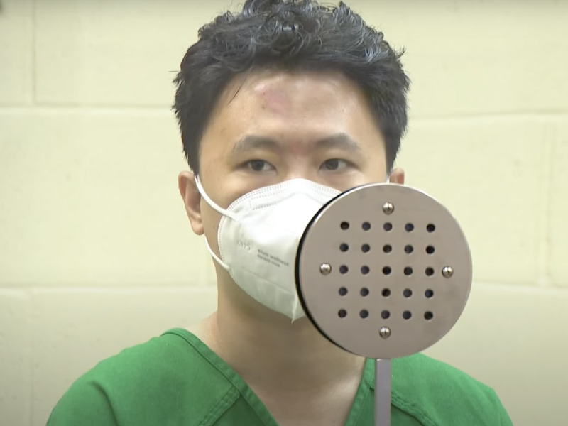中國留學生 奪槍襲擊美國警察影片