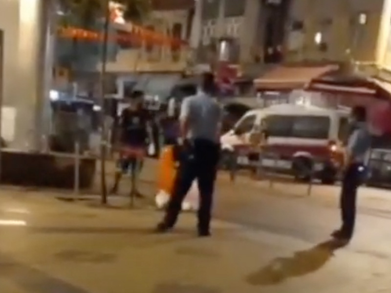 南亞漢無視警察 鐵頭功怒毀深水埗電話亭