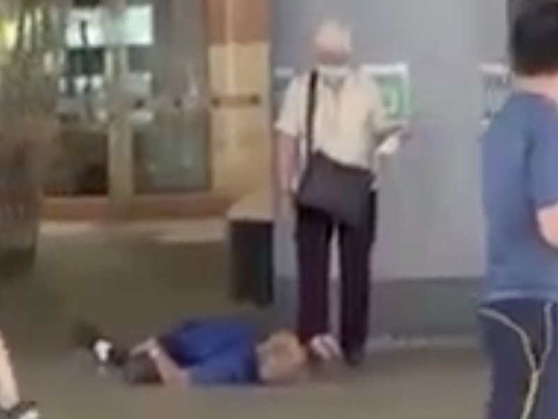 兩長者馬鞍山打交 一人倒地不起 #加埋成百幾歲