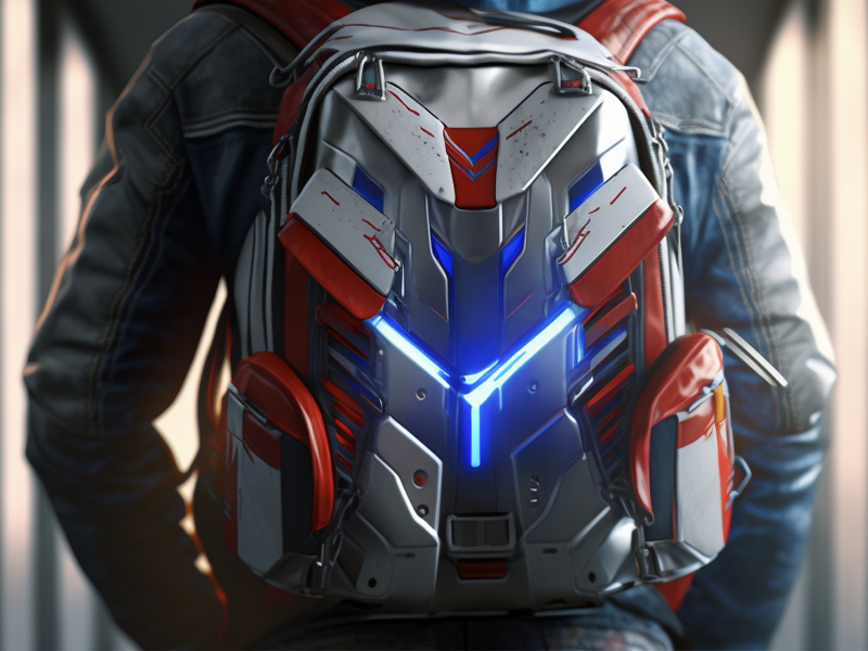 Gundam Style Backpack (II)