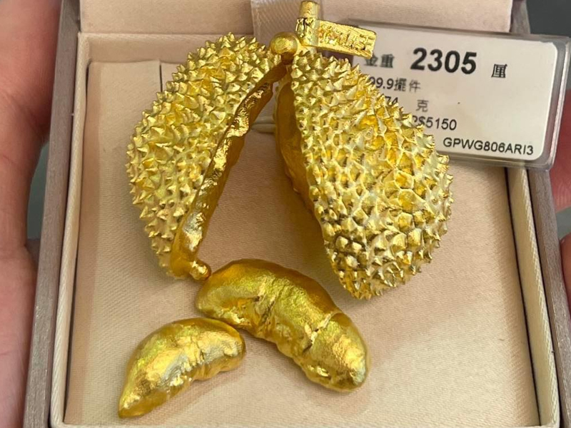 食物黃金擺件，有你喜歡的嗎？