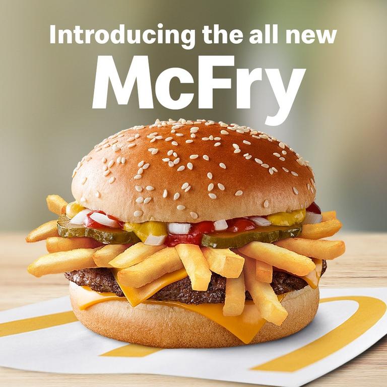麥當勞出新品 McFry