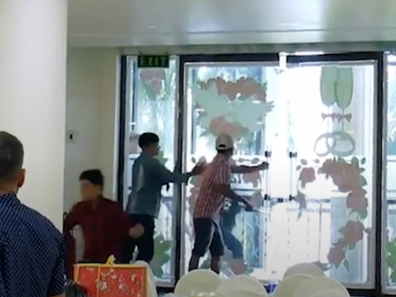 婚宴 MMA 影片網上瘋傳