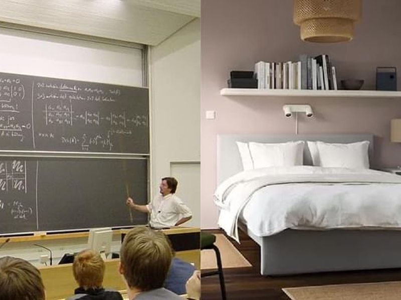 有什麼在數學課上和床上都能說的話？