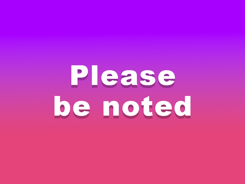 Email 不要再用 Please be noted