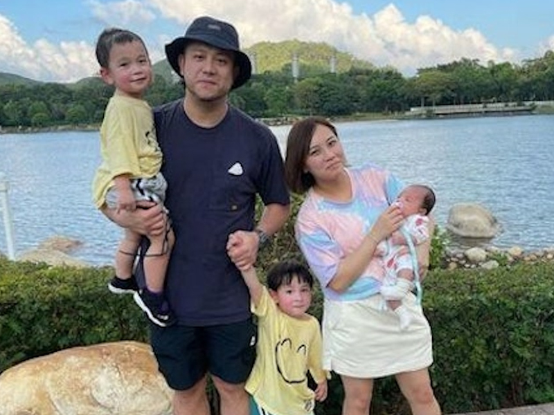 恭喜張致恒、雯雯，幸福懷第四胎