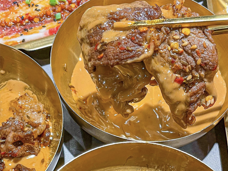 深圳:最好的麻酱烤肉! 深圳:最好的麻酱烤肉!