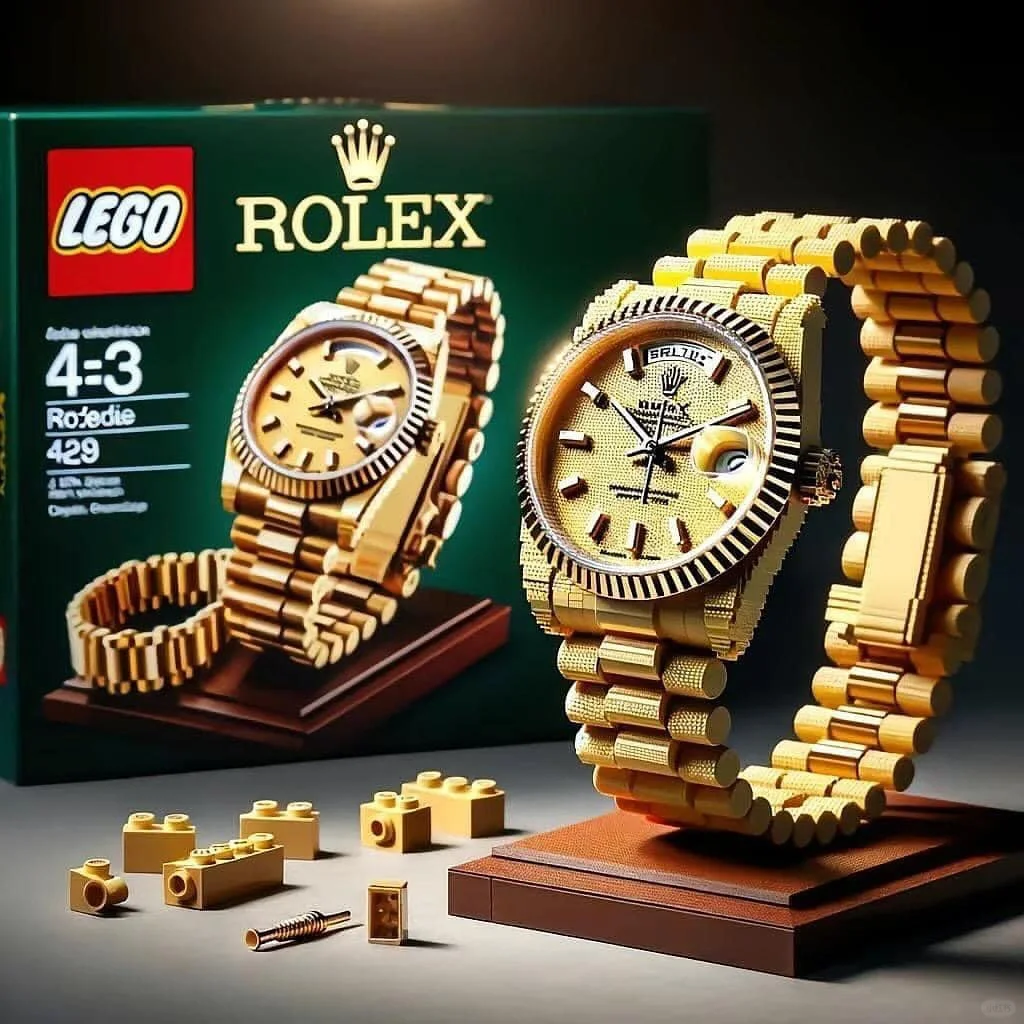 世紀 Crossover？Rolex X Lego