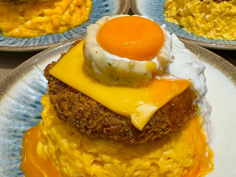 深圳：流心蛋牛排、芝士汉堡真的好好吃