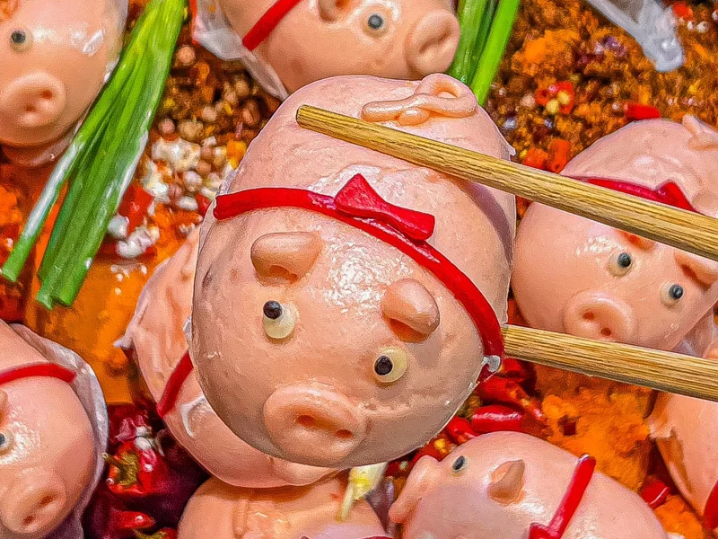 深圳：超可愛豬豬火鍋