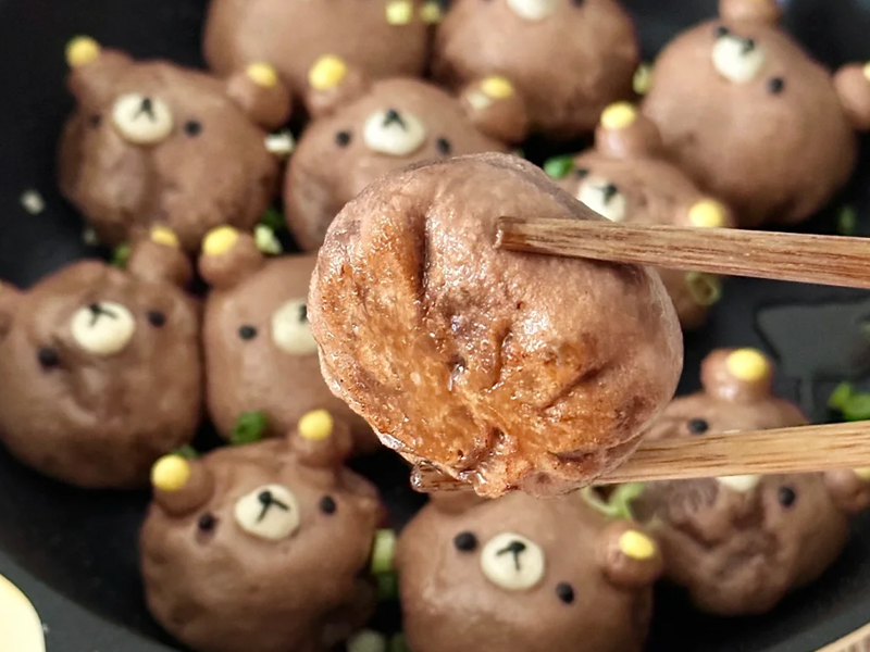 食譜:鬆弛熊粉絲牛肉生煎包 食譜:鬆弛熊粉絲牛肉生煎包