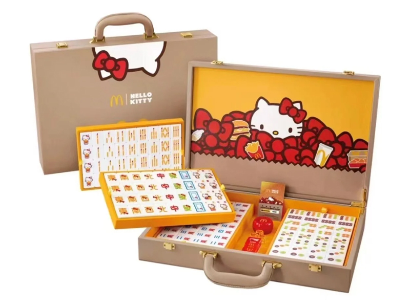 麥當勞 X Hello Kitty 聯乘推出麻雀