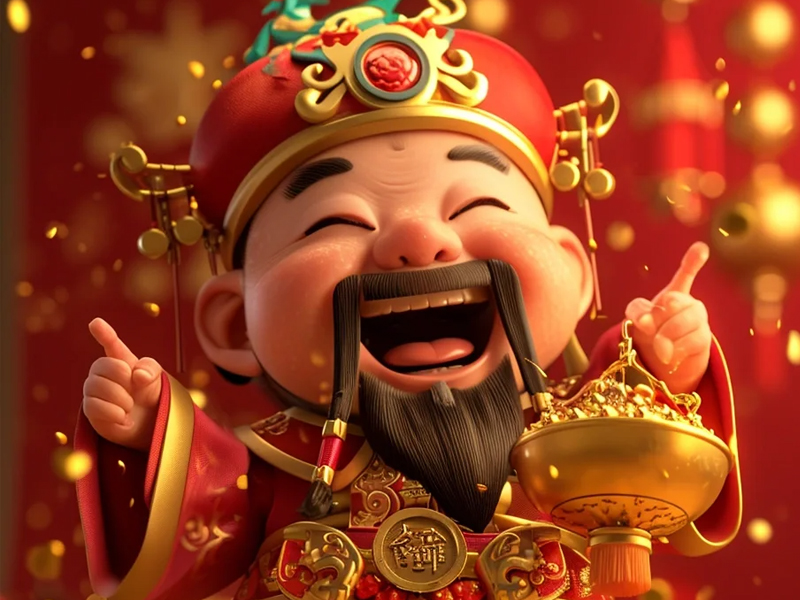 財神到，接財神