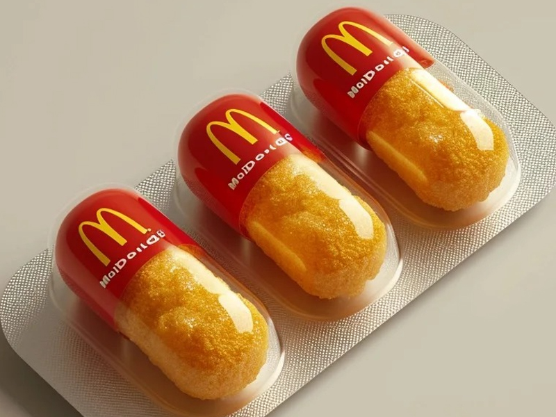 麥麥營養膠囊，讓快餐變得更加簡單和健康