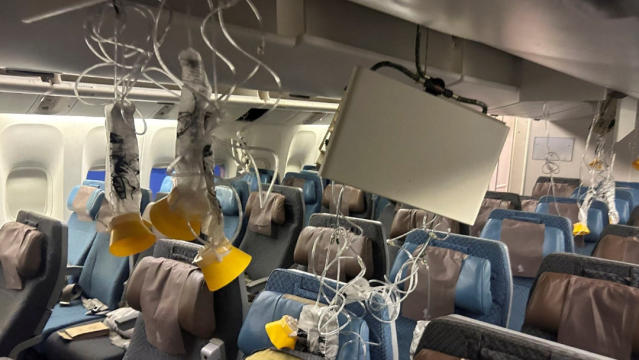 新航迫降事件 5 天後，又一航班遇亂流