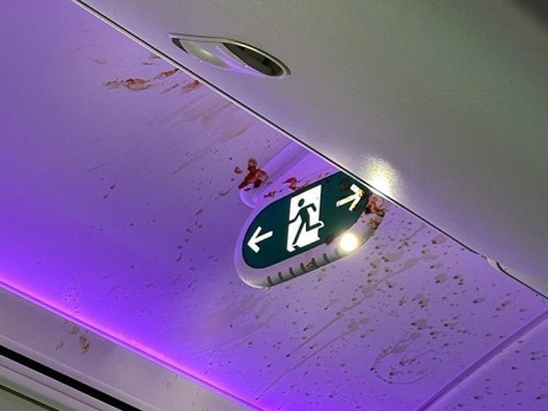 飛機瘋狂下墜！機上混亂畫面曝光！