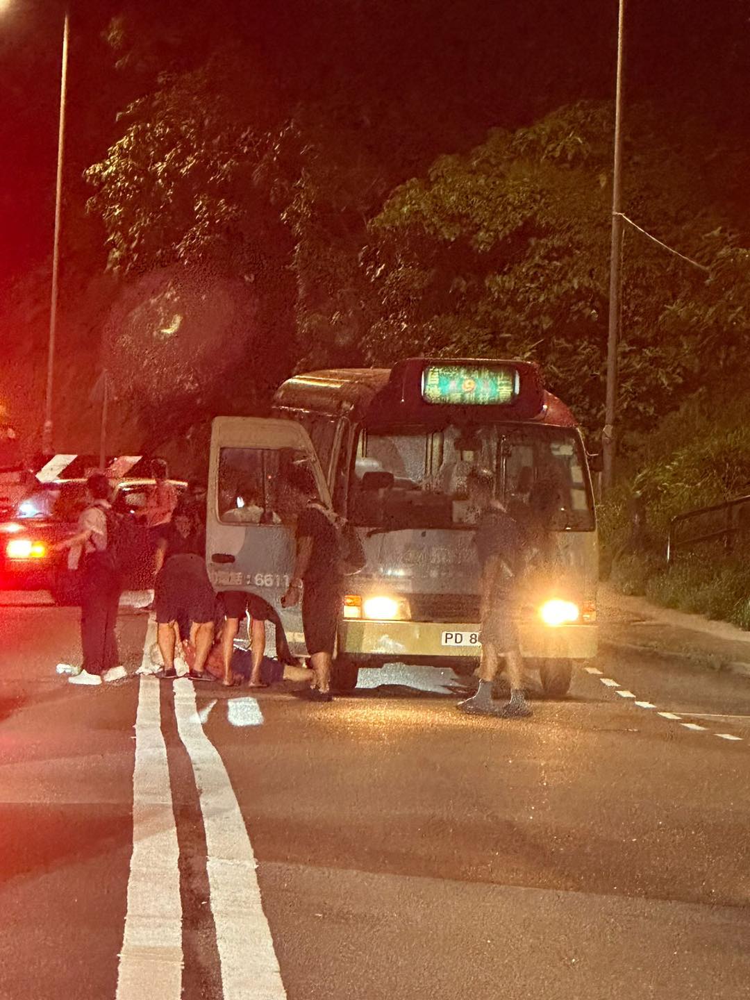 小巴撞人！西貢女子頭部重創送院急救
