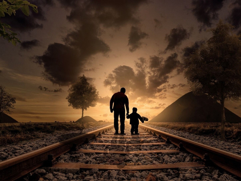 世界上最孤獨的人是爸爸！