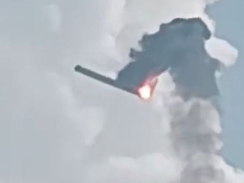 震撼！河南火箭試飛失敗爆炸 (有片)