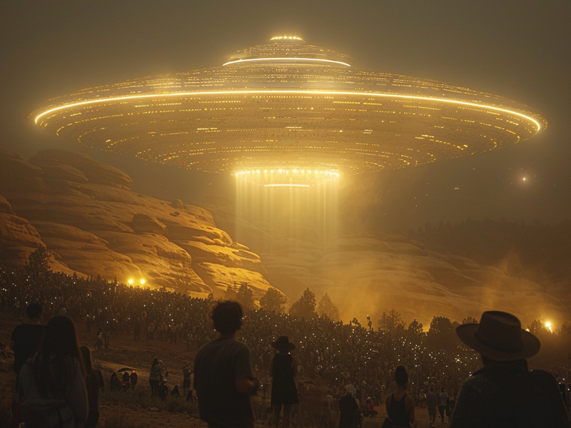 科羅拉多州驚現巨大UFO，三千則目擊通報