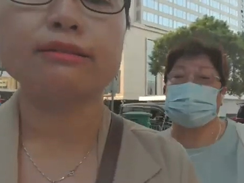 何太中環直播,與途人爆發激烈爭執 何太中環直播,與途人爆發激烈爭執