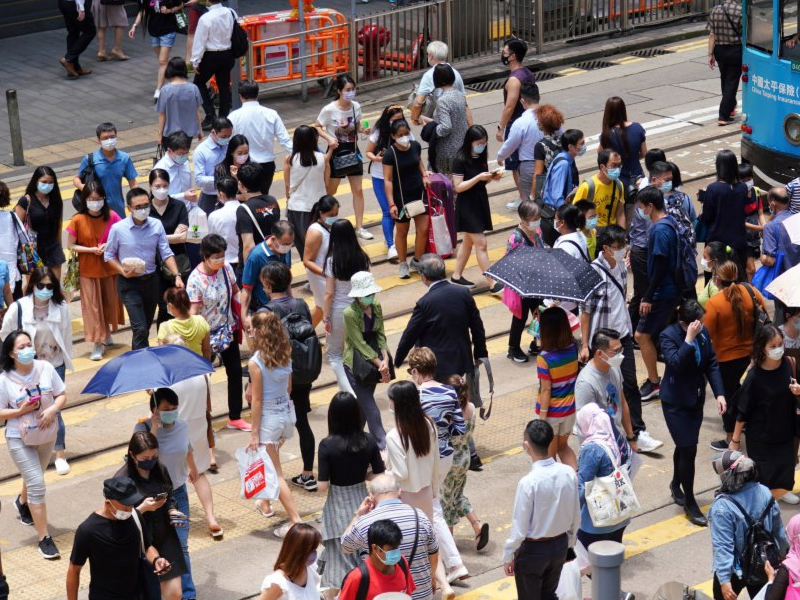 香港人口持續增長，女多男少比例嚴重失衡