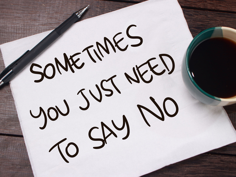 勇敢說「不」的選擇權，你有嗎？