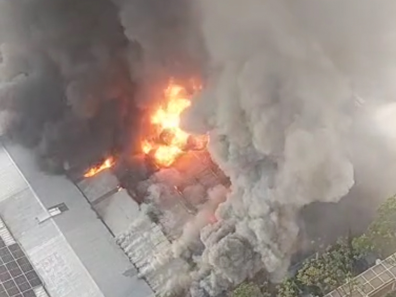 香港仔船廠大火肆虐五小時