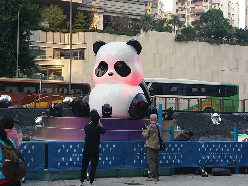 觀塘熊貓展品連環意外！火警後又傳失竊