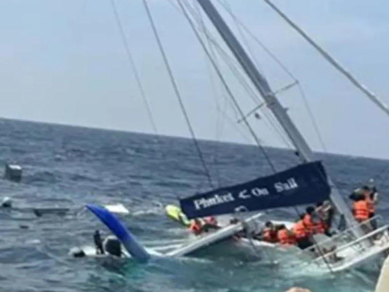 泰國載有33名中國遊客遊艇傾覆