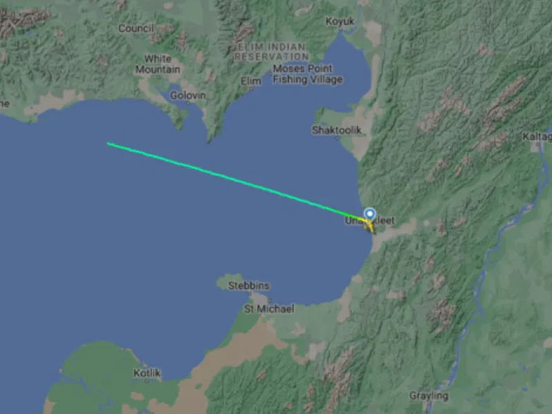 美國一航班失聯 10 人下落不明