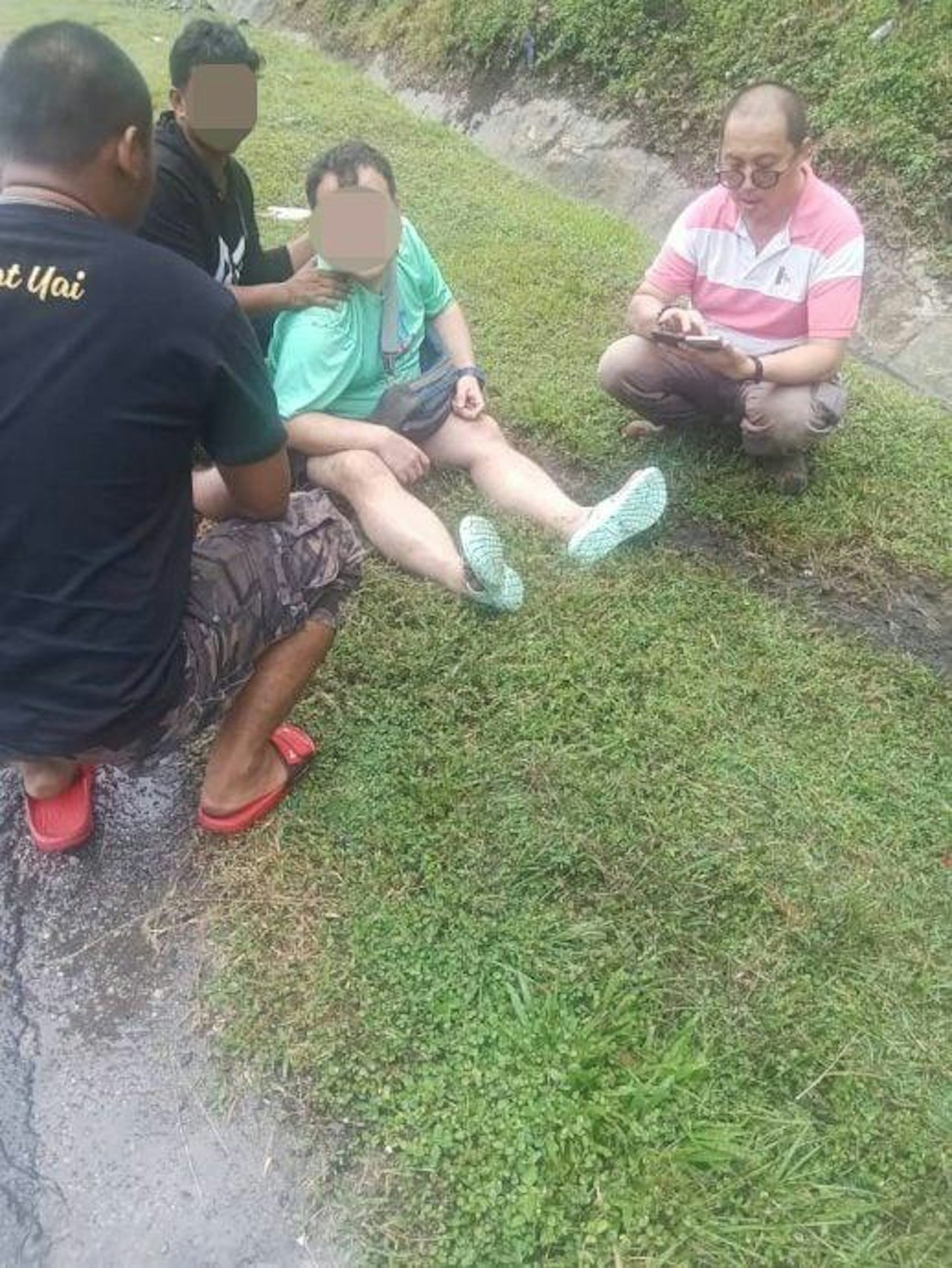 好爸爸見義勇為，反遭私家車撞斃