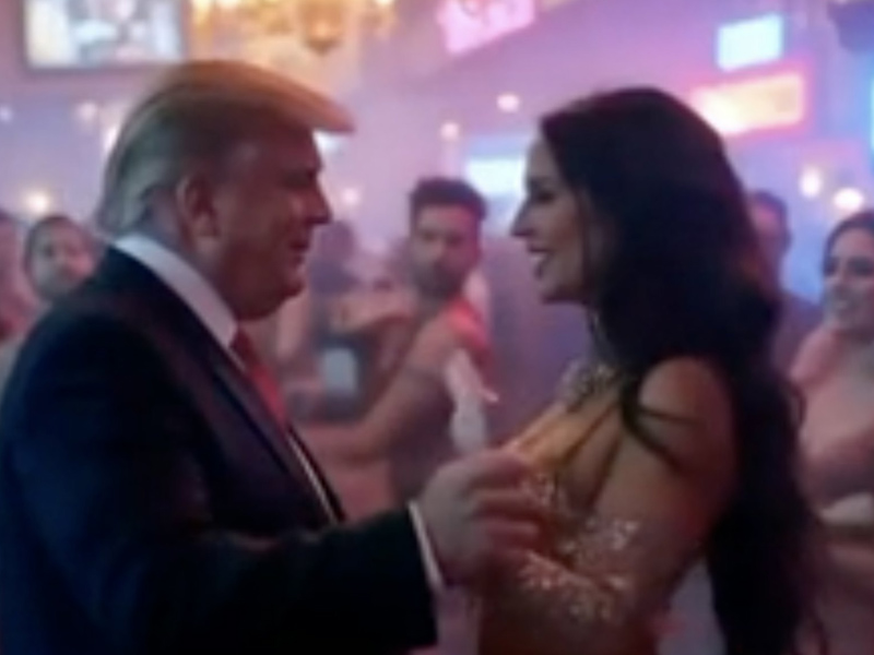 特朗普推 AI 加沙度假園影片