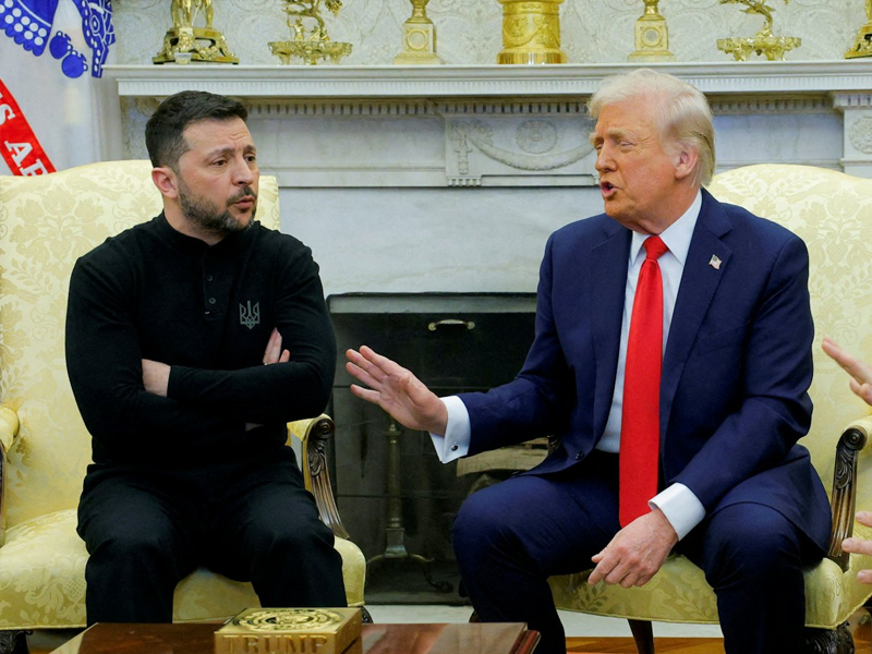 澤連斯基特朗普，白宮爆激烈衝突
