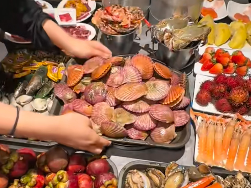 深圳人均 2XX 的海鮮自助餐
