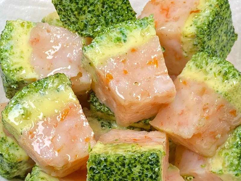 蝦滑蒸雞蛋西蘭花:健康美味的減脂佳肴 蝦滑蒸雞蛋西蘭花:健康美味的減脂佳肴