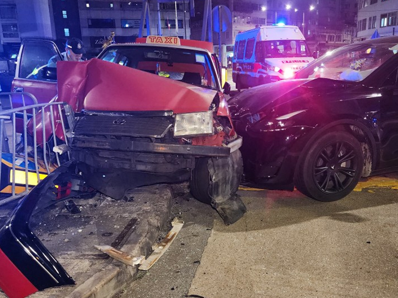 灣仔嚴重交通意外