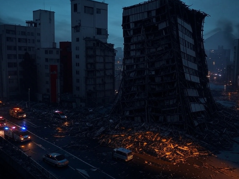 日本政府公布，地震傷亡經濟損失預測